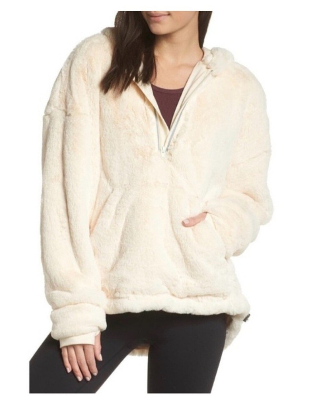 Free People OFF THE RECORD Super Soft Pullover. Size S